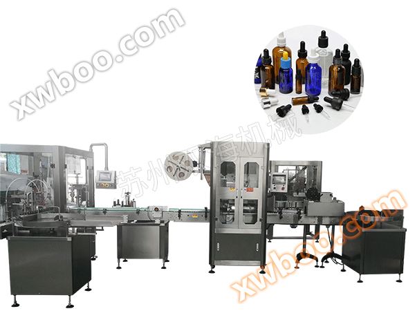 Výrobní linka 50ml esenciálních olejů