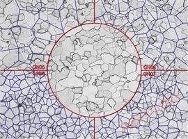 金相と材料分析のためのソフトウェア