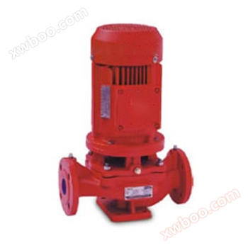 Enkelstegs enkelsugande (sovande) fast brandpump